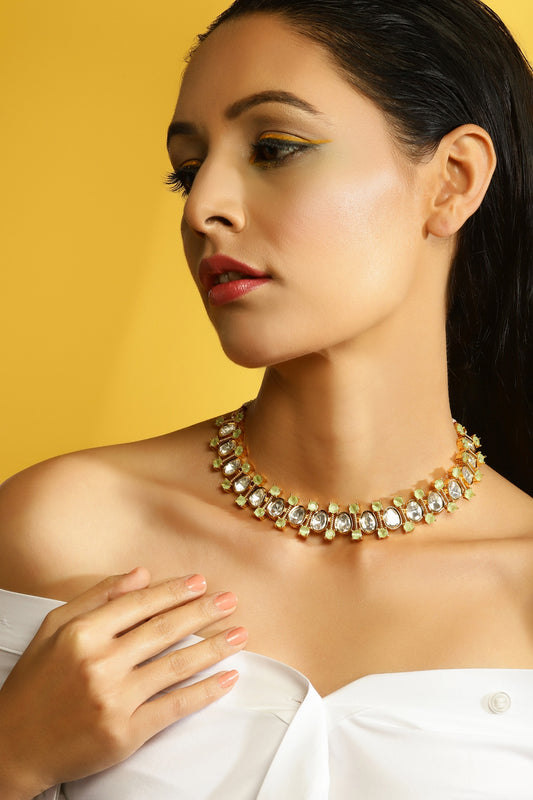 Stone Embellished Choker 
