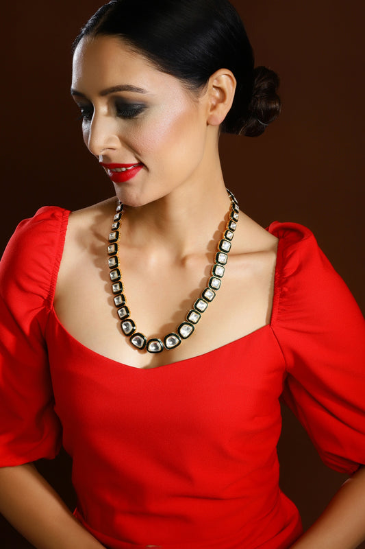 Stone Embellished Necklace 