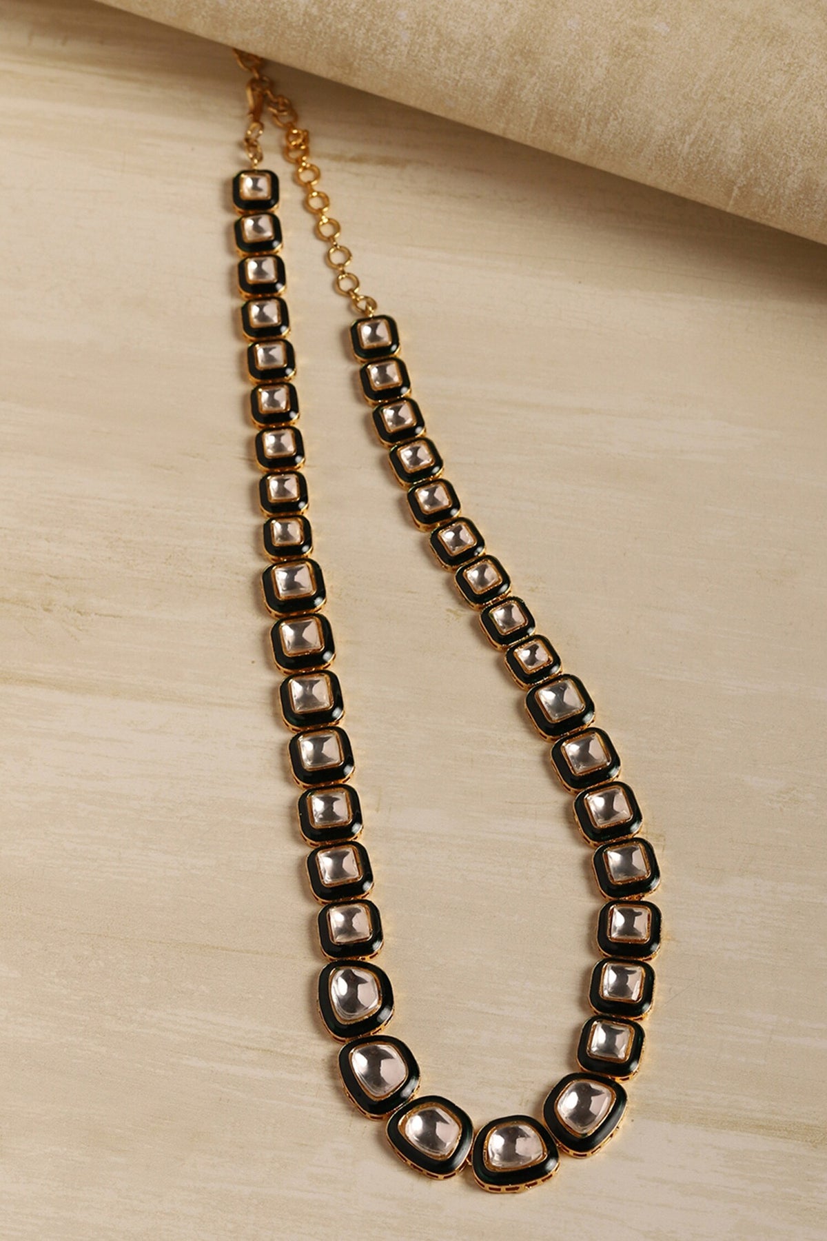 Stone Embellished Necklace 