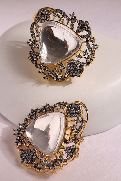 Kundan Embellished Studs 