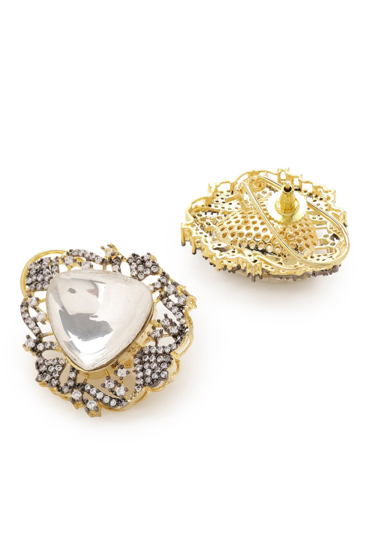 Kundan Embellished Studs 