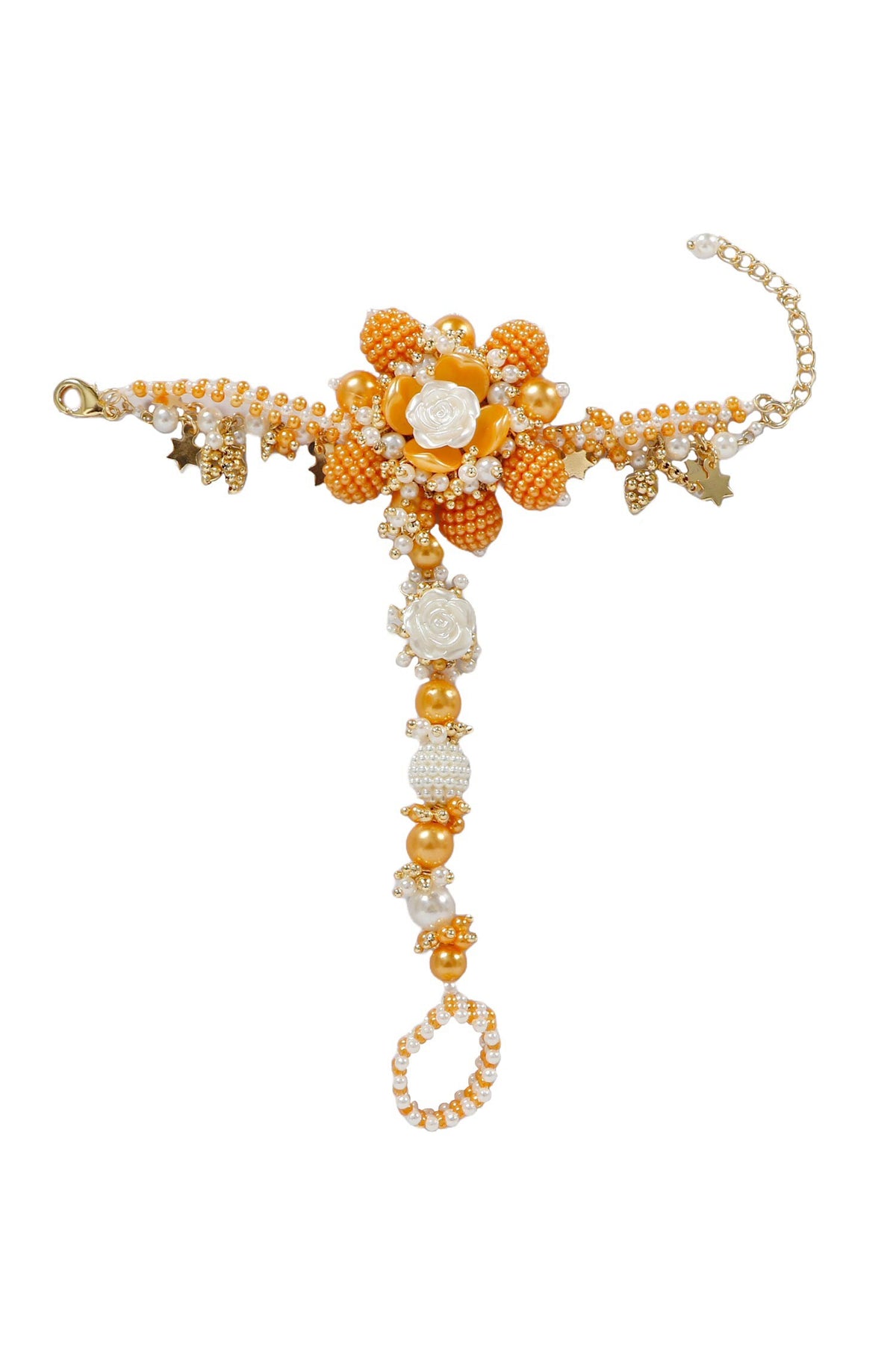 Kisori Pearl Bead Haath Phool 
