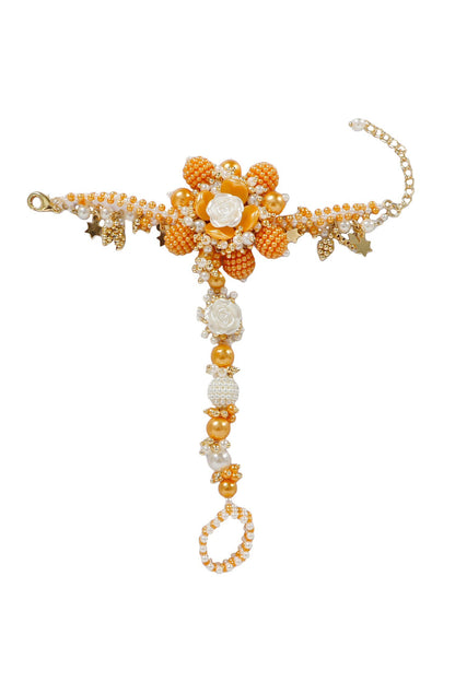 Kisori Pearl Bead Haath Phool 
