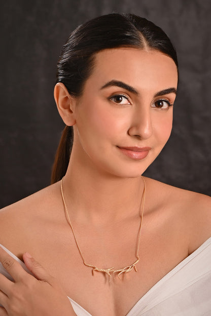 Nucleus Art Textured Necklace 