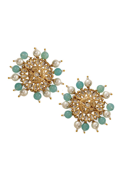 Le Manya Florin Kundan Studs 