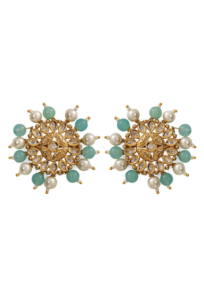 Le Manya Florin Kundan Studs 