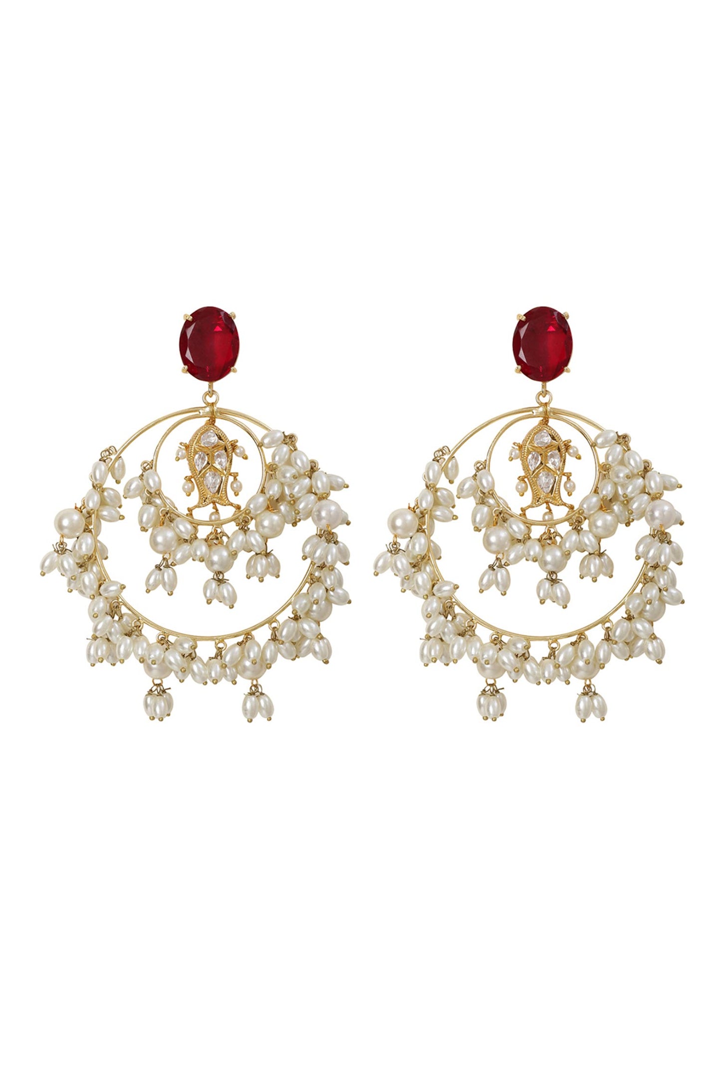 Le Avyay Pearl Chandbalis 