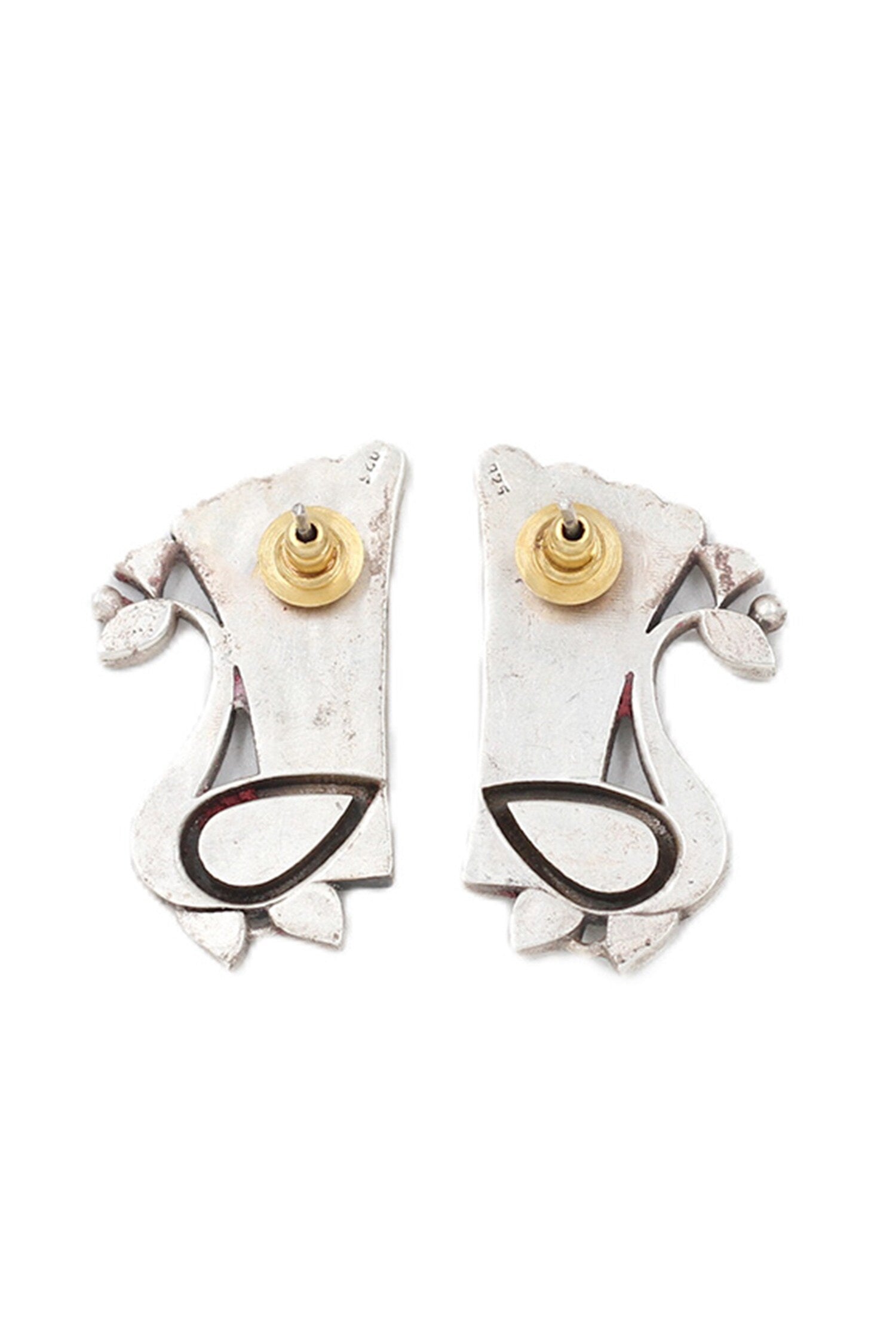 Peacock Shaped Earrings 