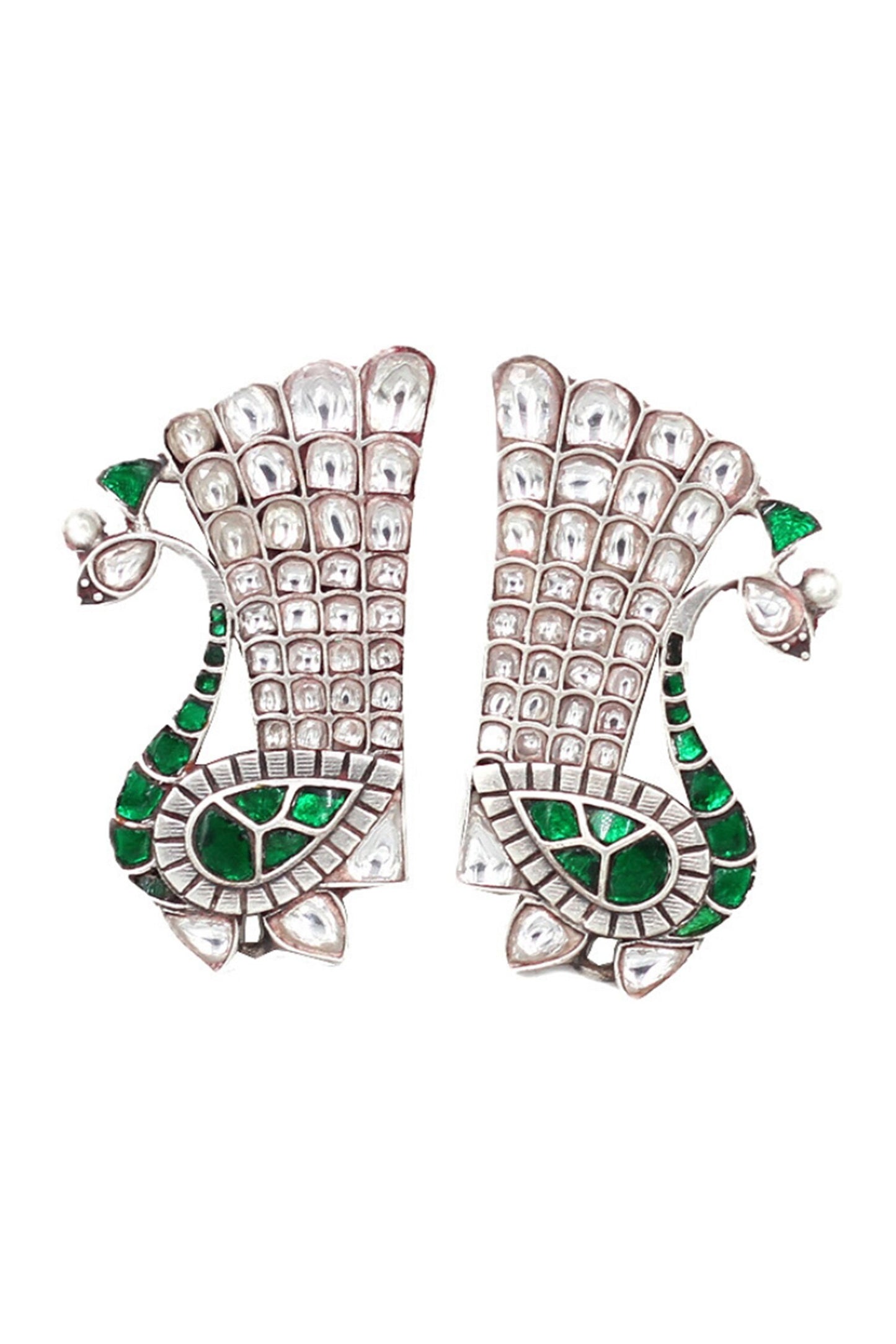 Peacock Shaped Earrings 