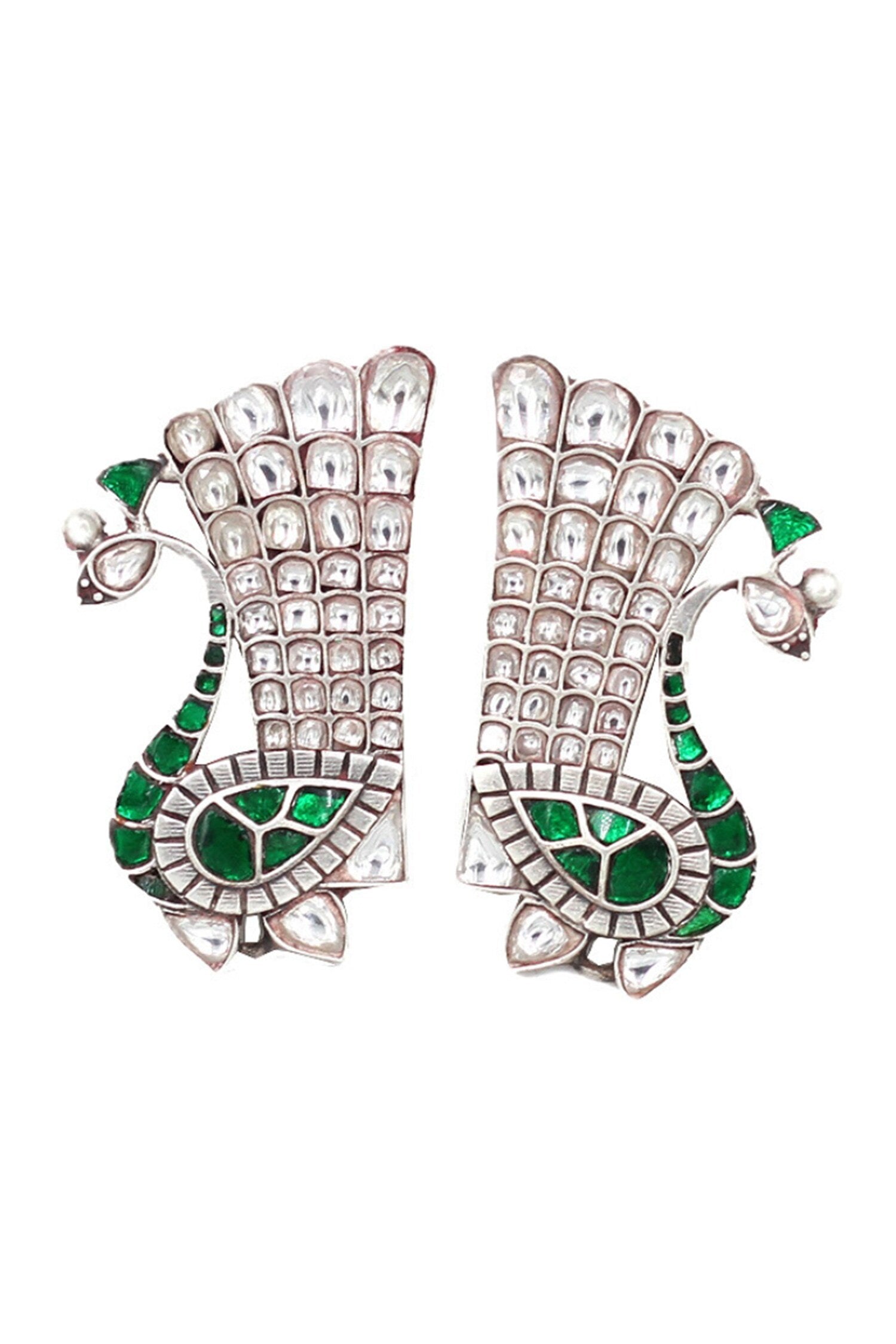 Peacock Shaped Earrings 
