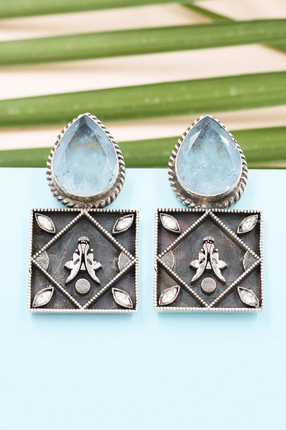 Tear Drop Shaped Earrings 