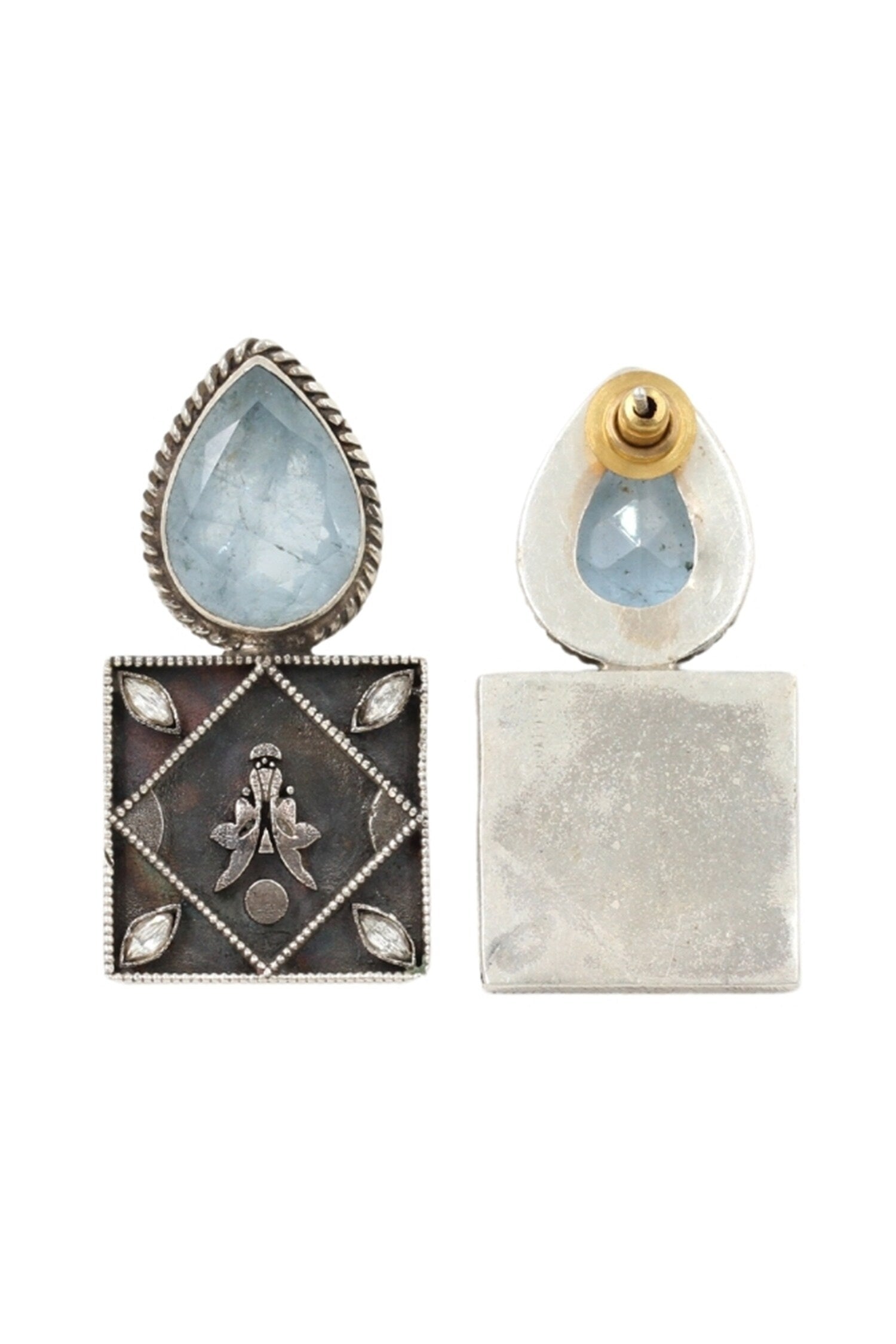 Tear Drop Shaped Earrings 
