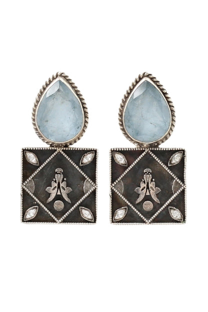 Tear Drop Shaped Earrings 