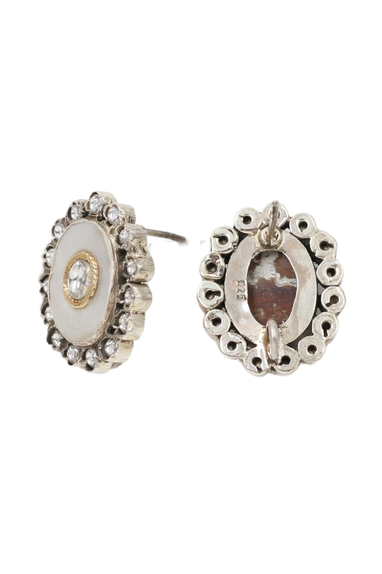 Oval Shaped Earrings 