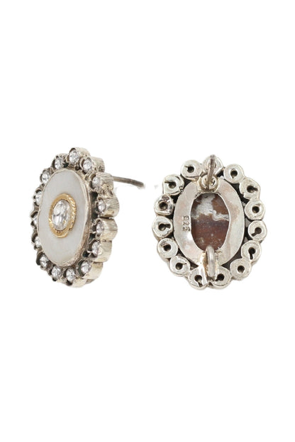 Oval Shaped Earrings 