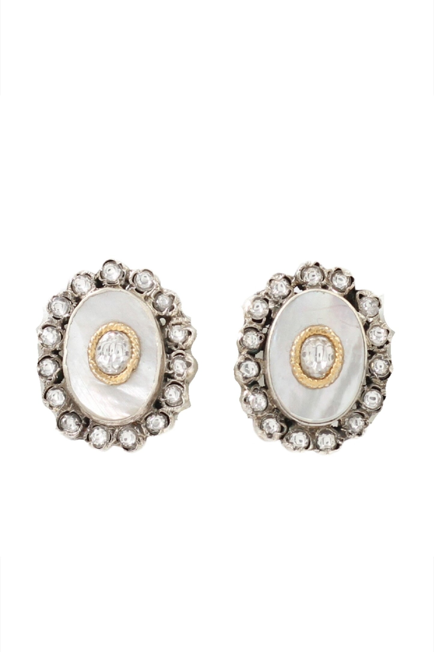 Oval Shaped Earrings 