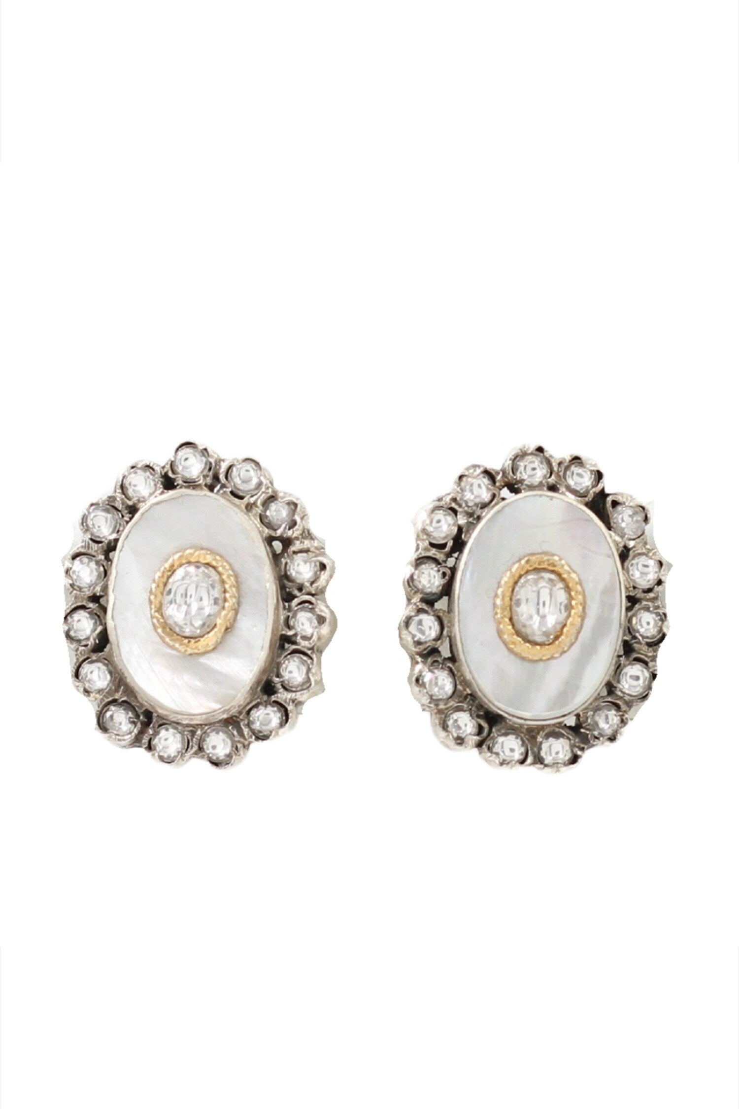 Oval Shaped Earrings 
