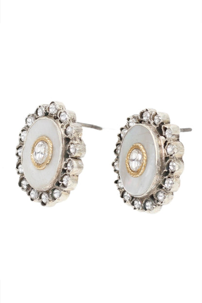 Oval Shaped Earrings 