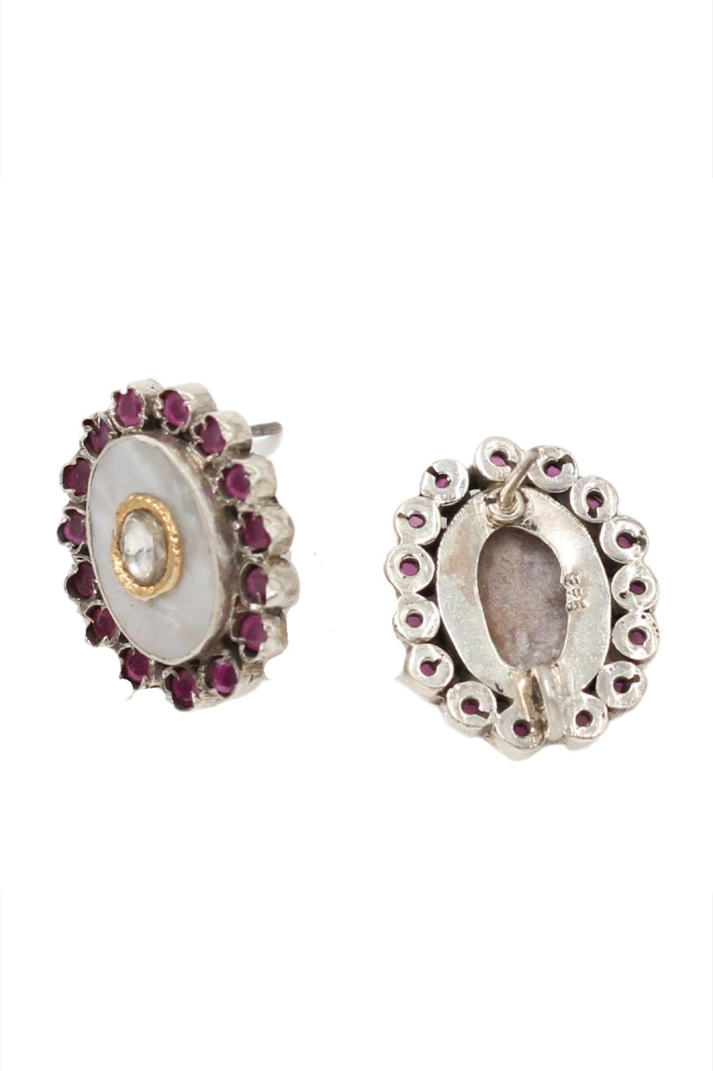 Oval Shaped Earrings 