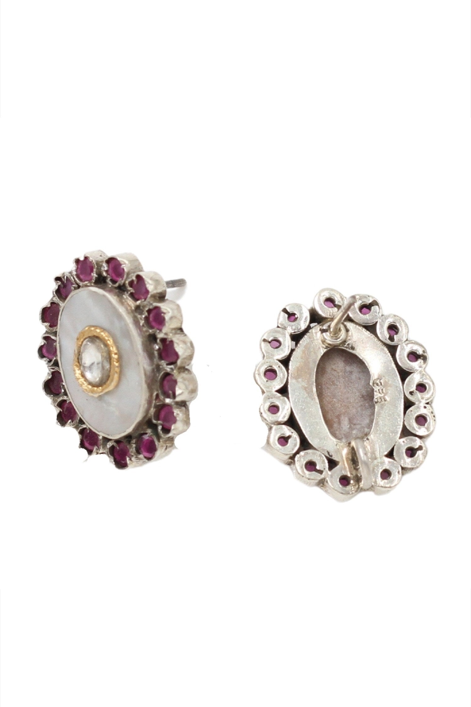 Oval Shaped Earrings 