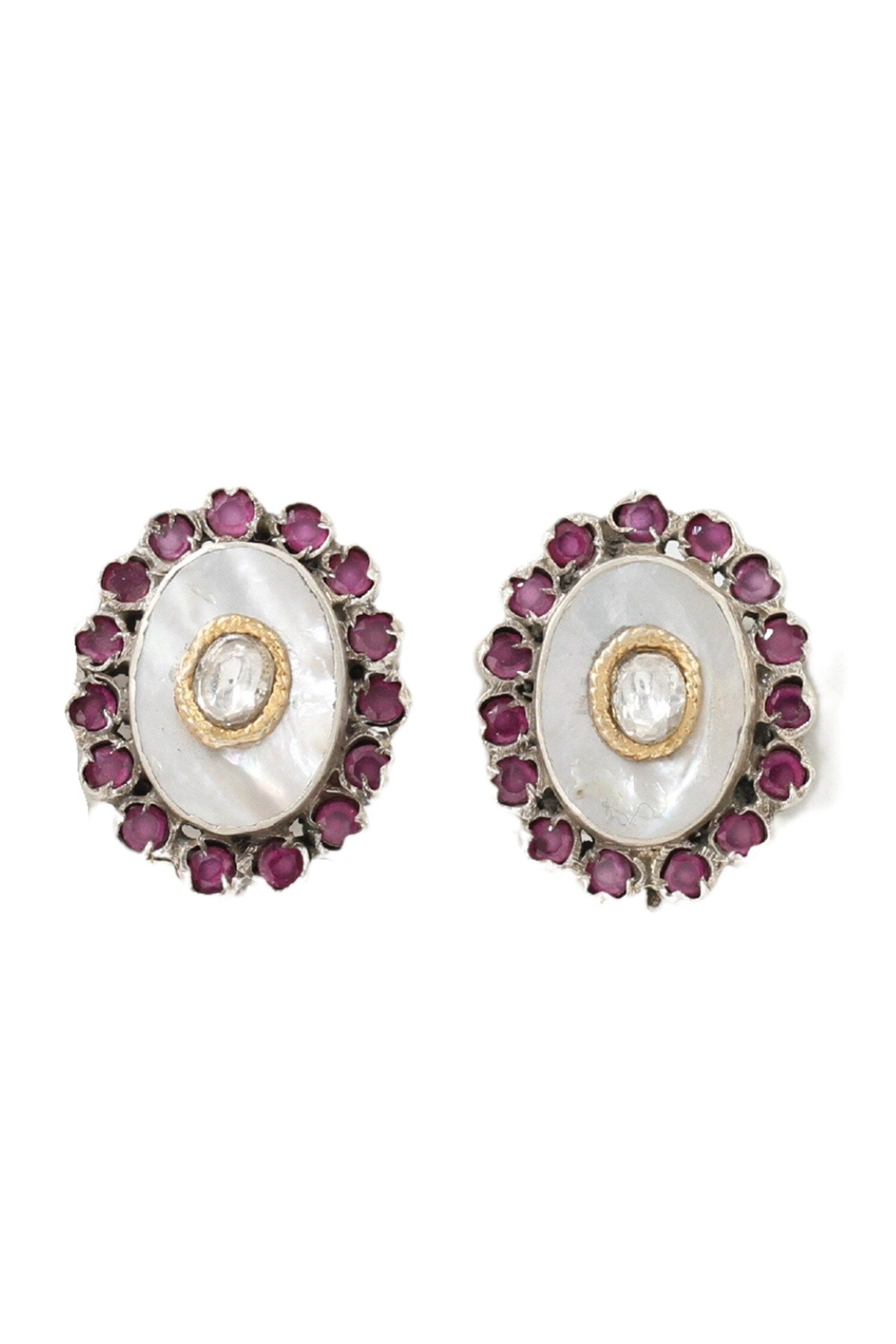 Oval Shaped Earrings 