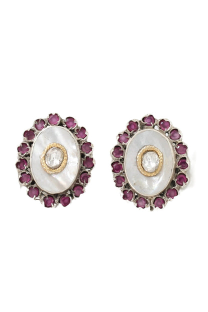 Oval Shaped Earrings 
