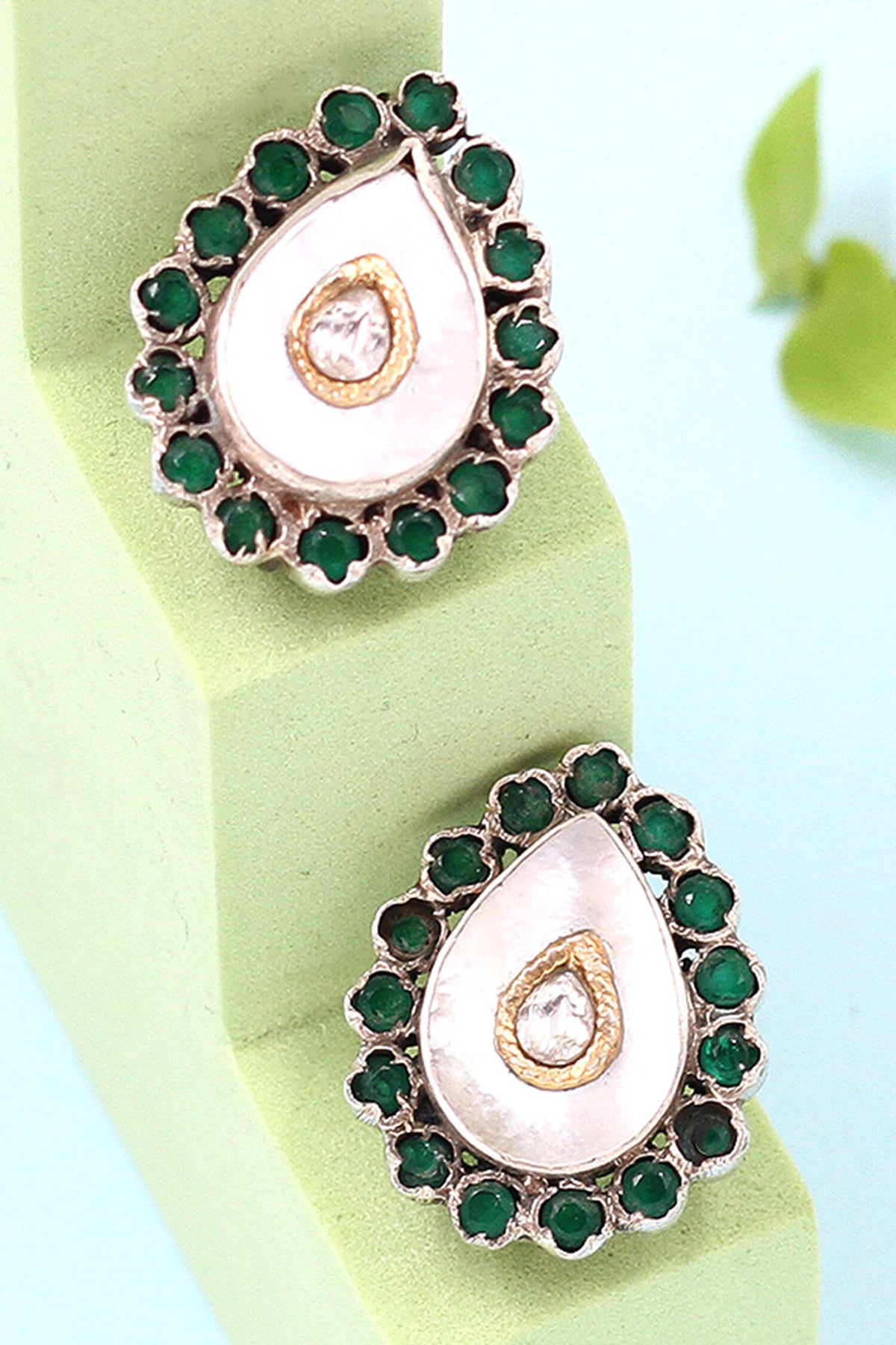 Stone Studded Earrings 