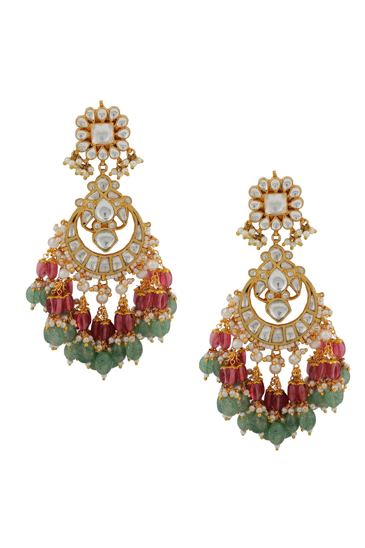 Jadau Embellished Earrings 