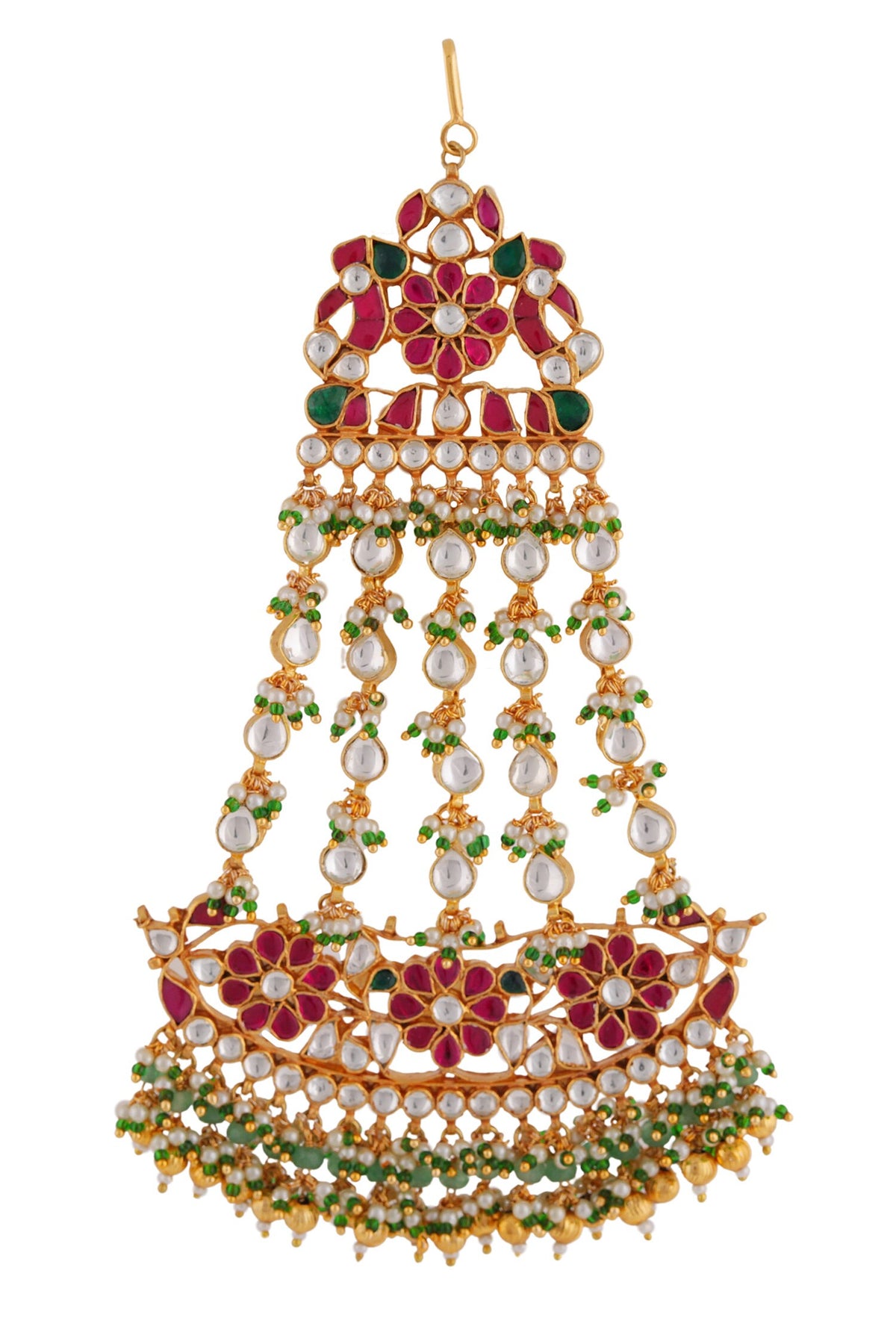 Jadtar Stone Embellished Passa 