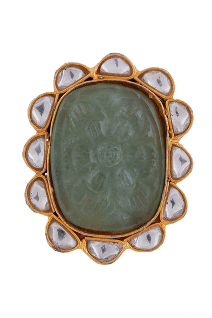 Hand Carved Ring 
