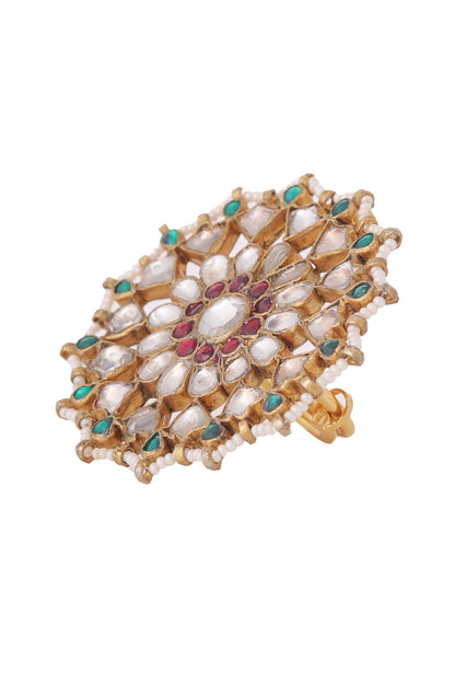 Floral Carved Ring 