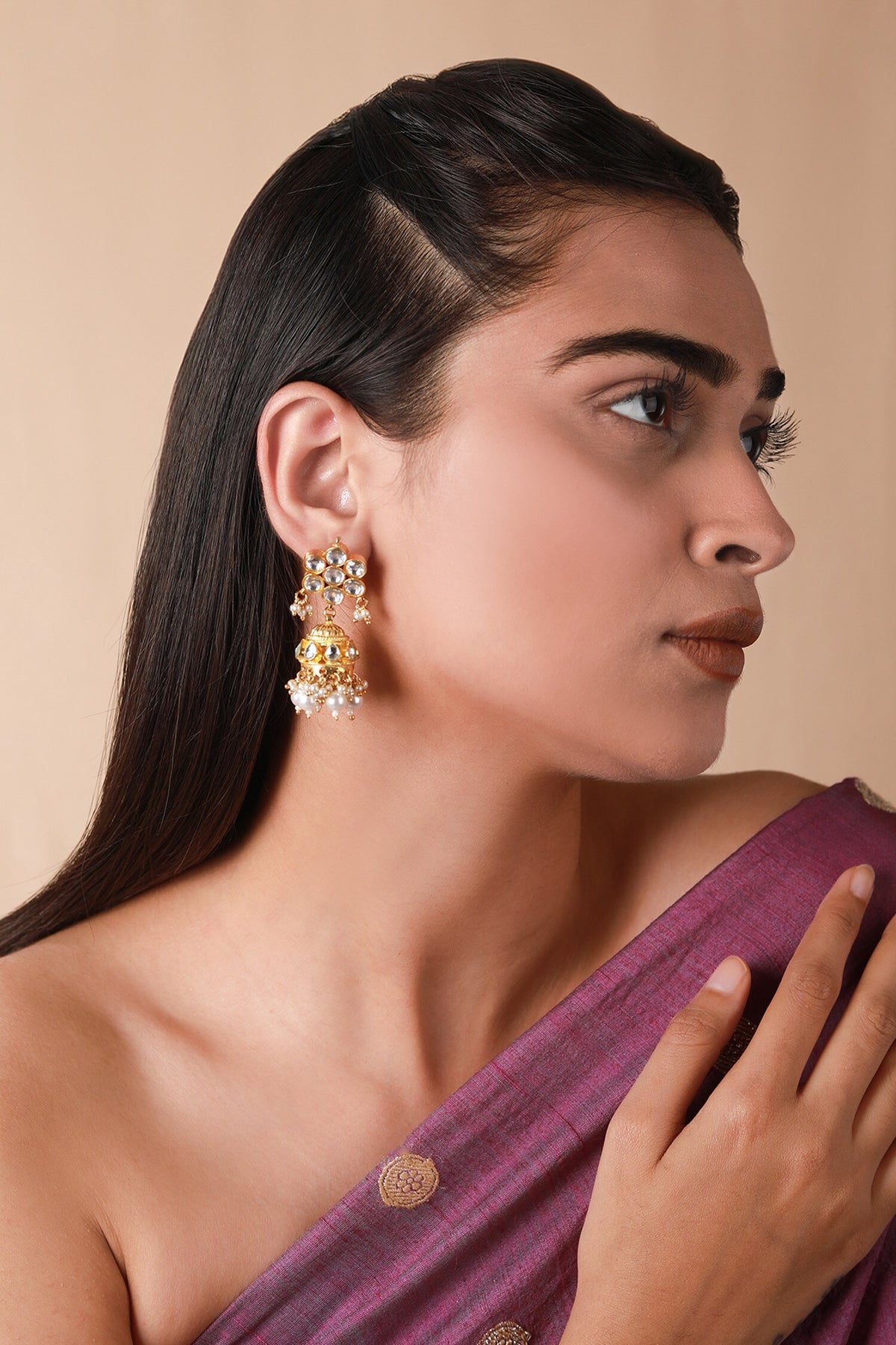 Kundan Embellished Choker Set 