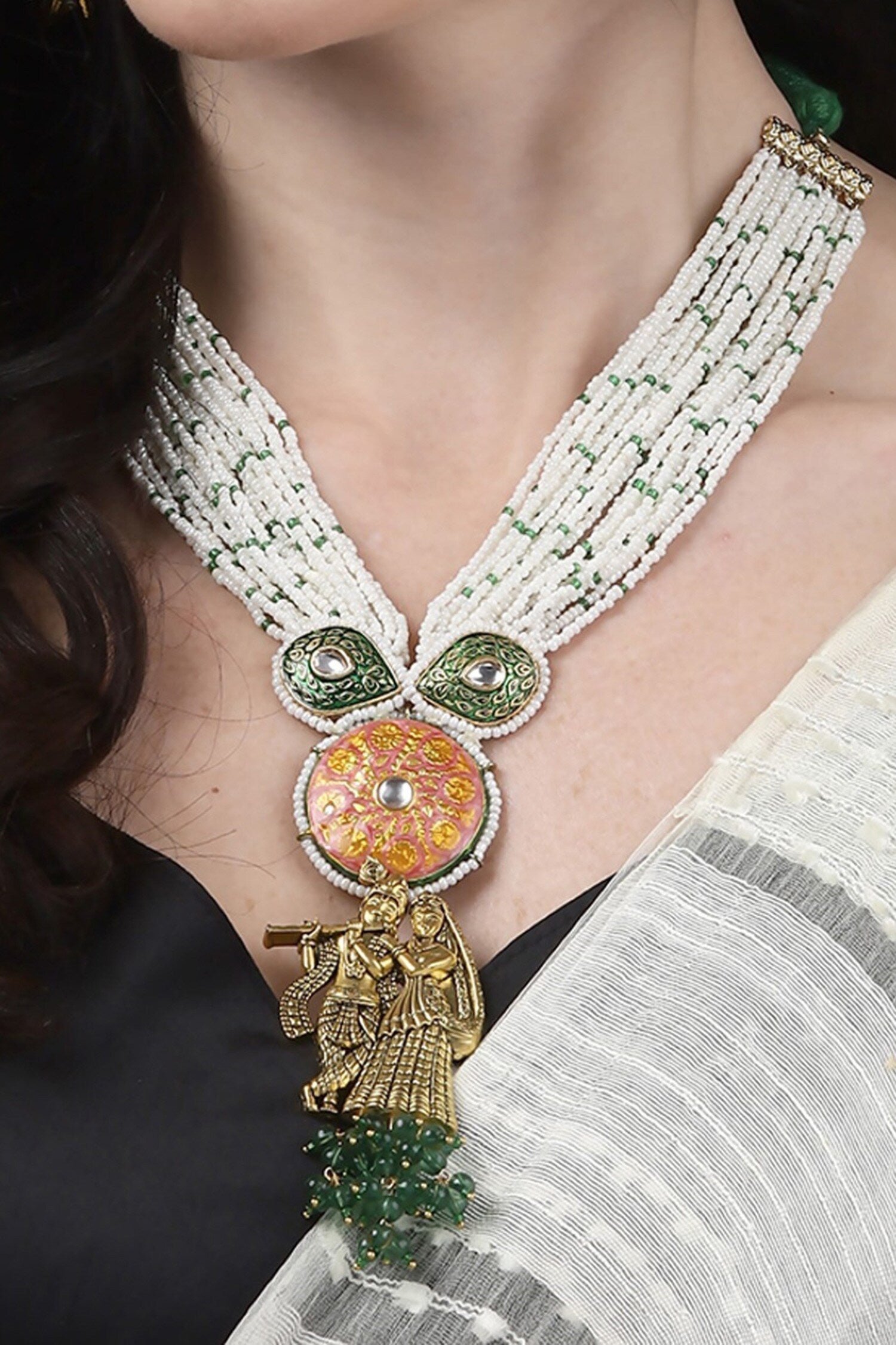 Radha Krishna Haar Necklace 