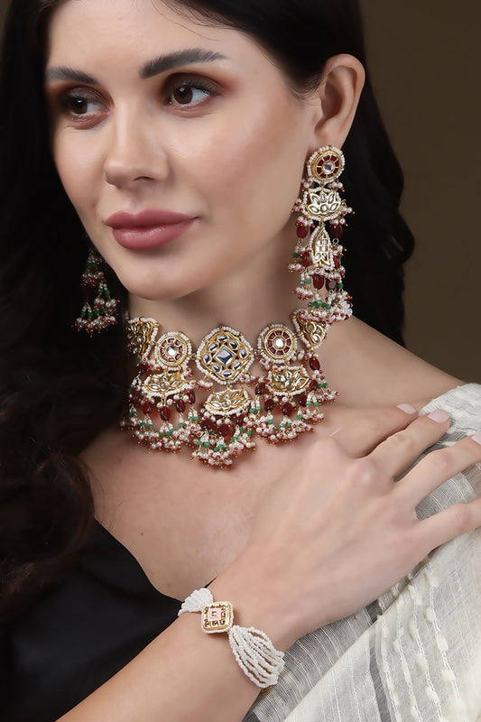 Makhmal Haar Necklace 