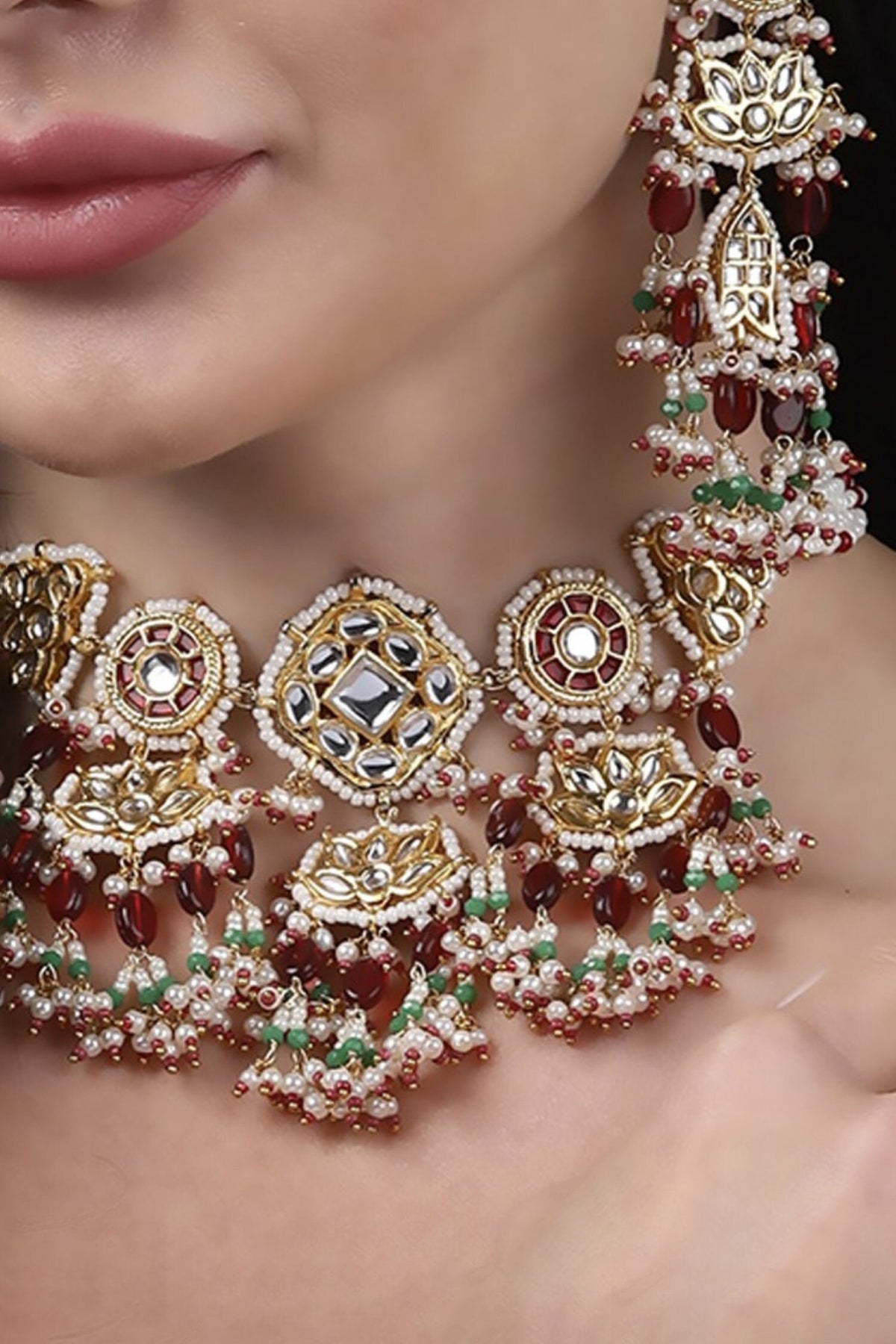 Makhmal Haar Necklace 