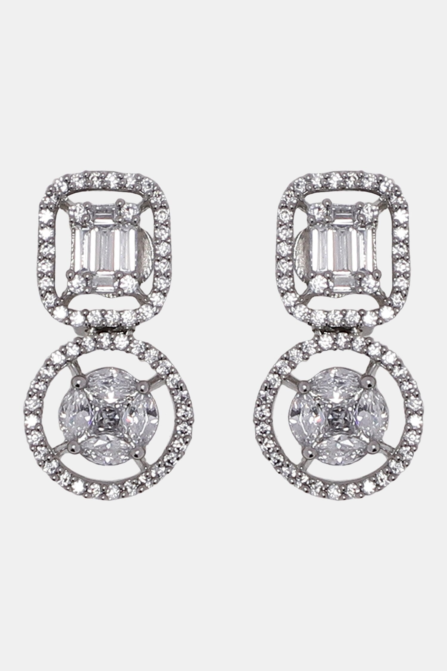 Rosi Geometric Drop Earrings 