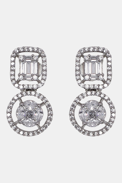 Rosi Geometric Drop Earrings 