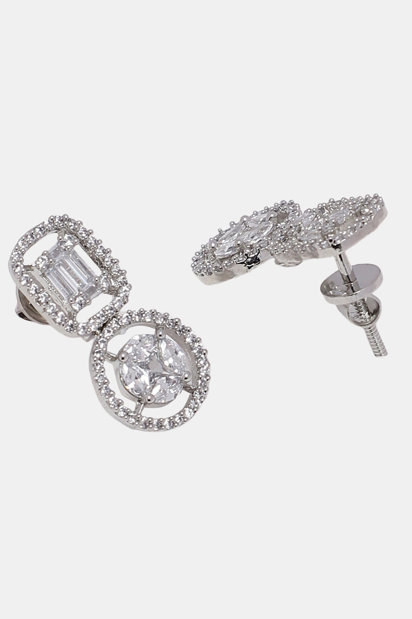 Rosi Geometric Drop Earrings 
