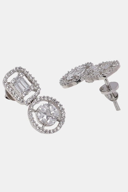 Rosi Geometric Drop Earrings 