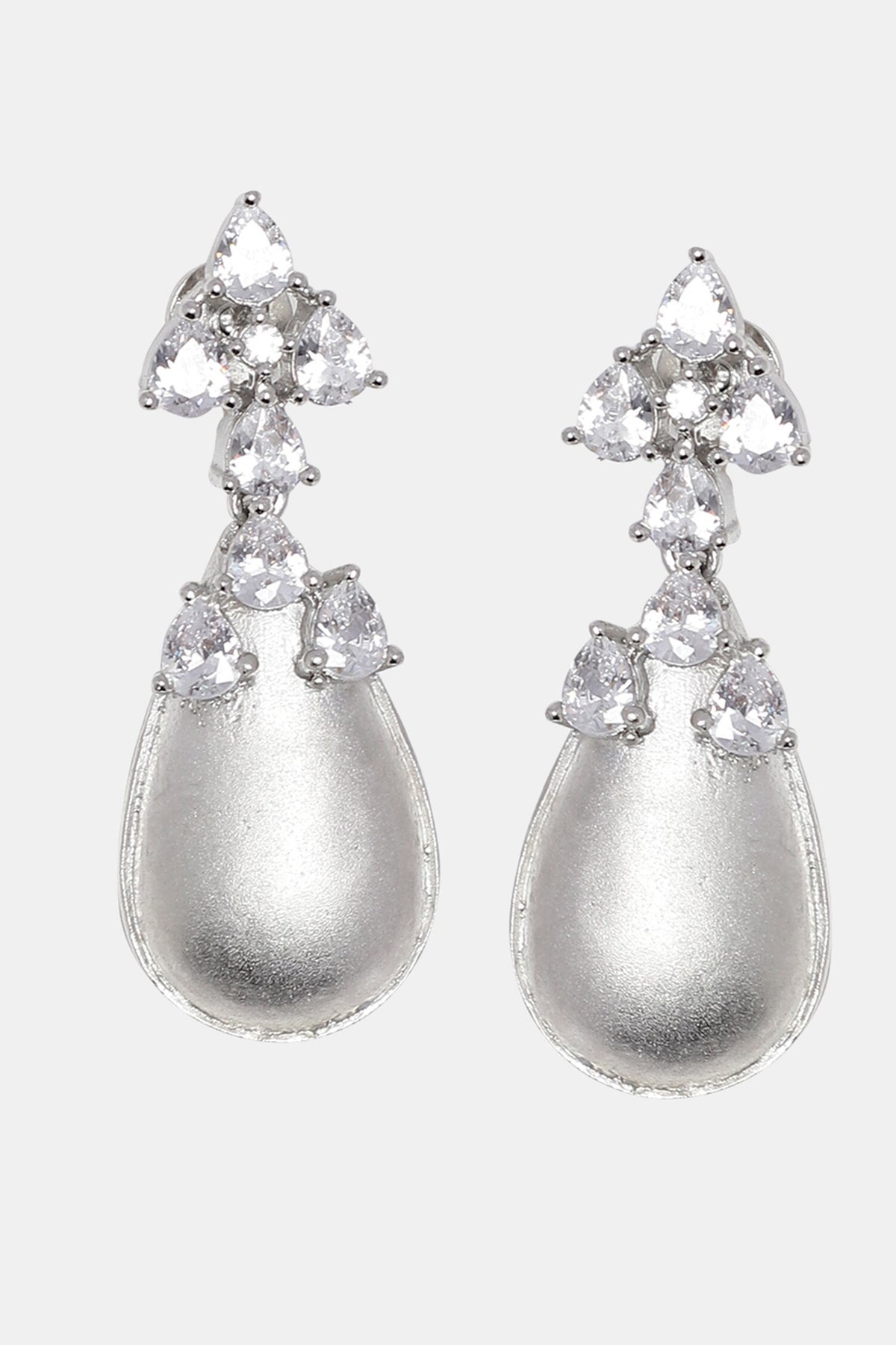 Dhoondhla Stone Cluster Drop Earring 