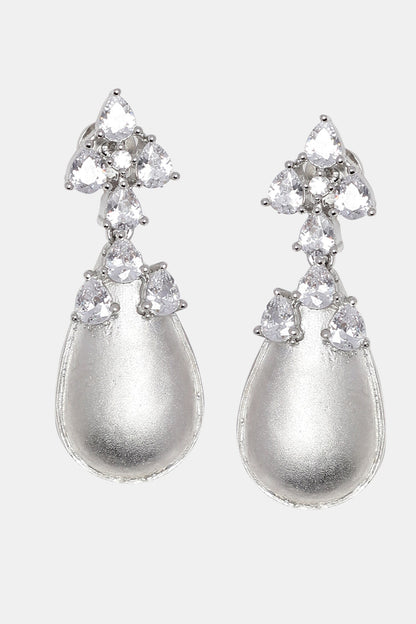 Dhoondhla Stone Cluster Drop Earring 