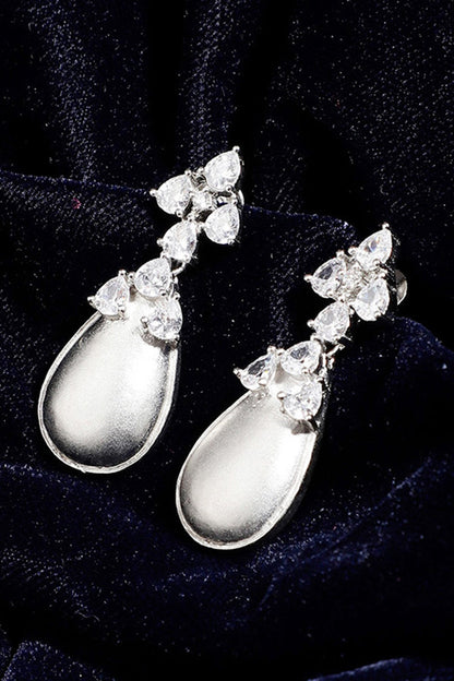 Dhoondhla Stone Cluster Drop Earring 