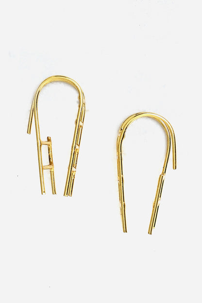 Surajmukhi Ladder Earrings 