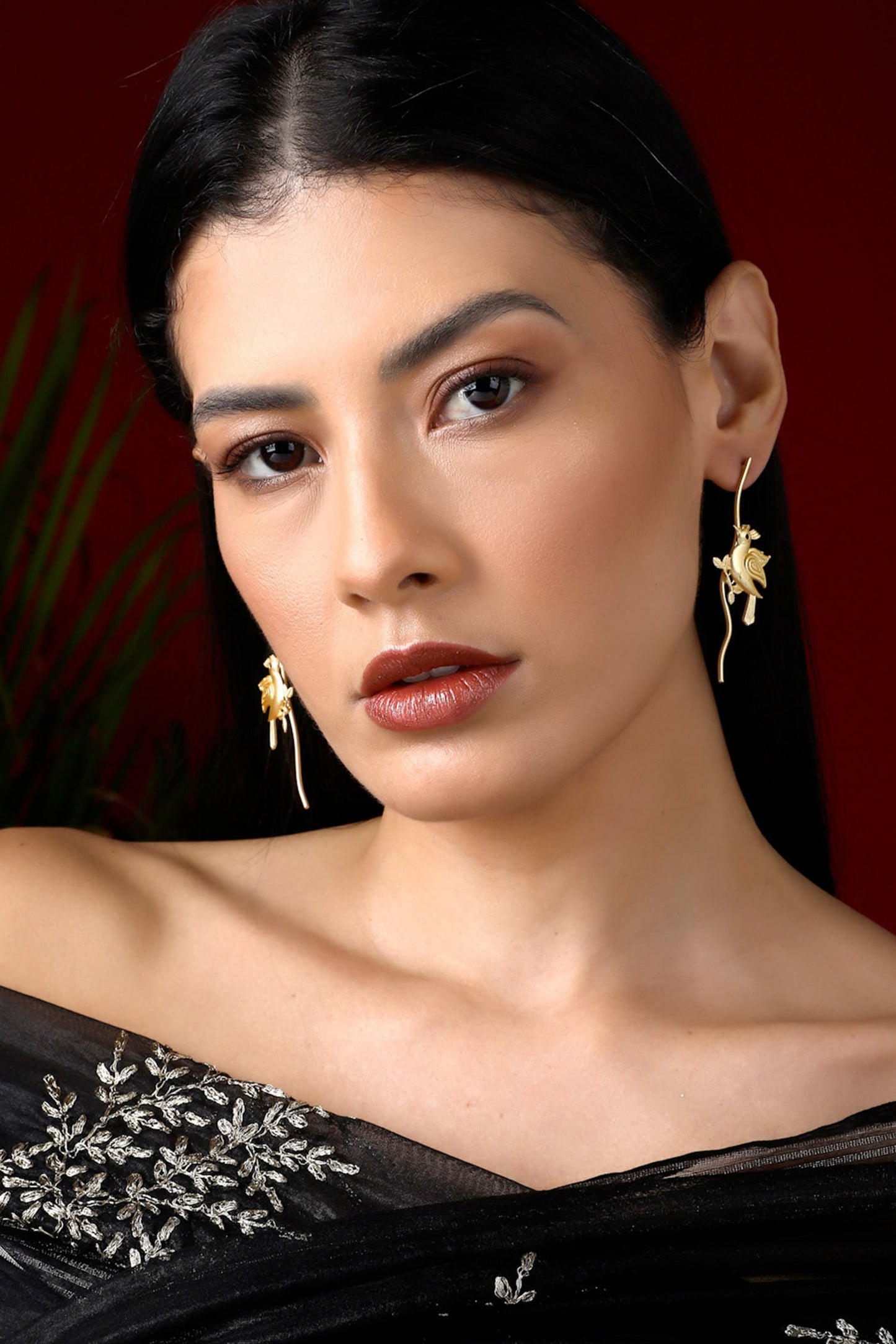 Dhani Bird Drop Earrings 