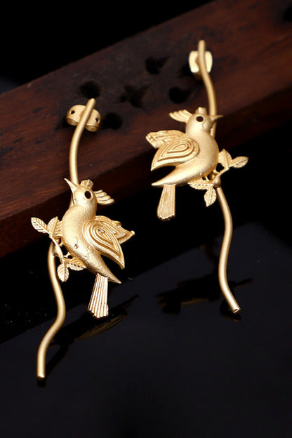Dhani Bird Drop Earrings 