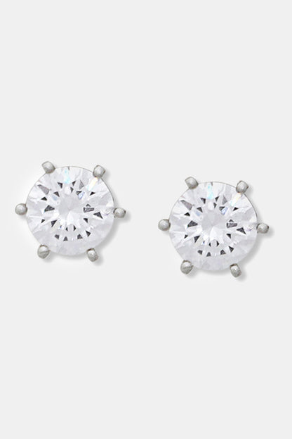 Dhatu Solitaire Stud Earrings 