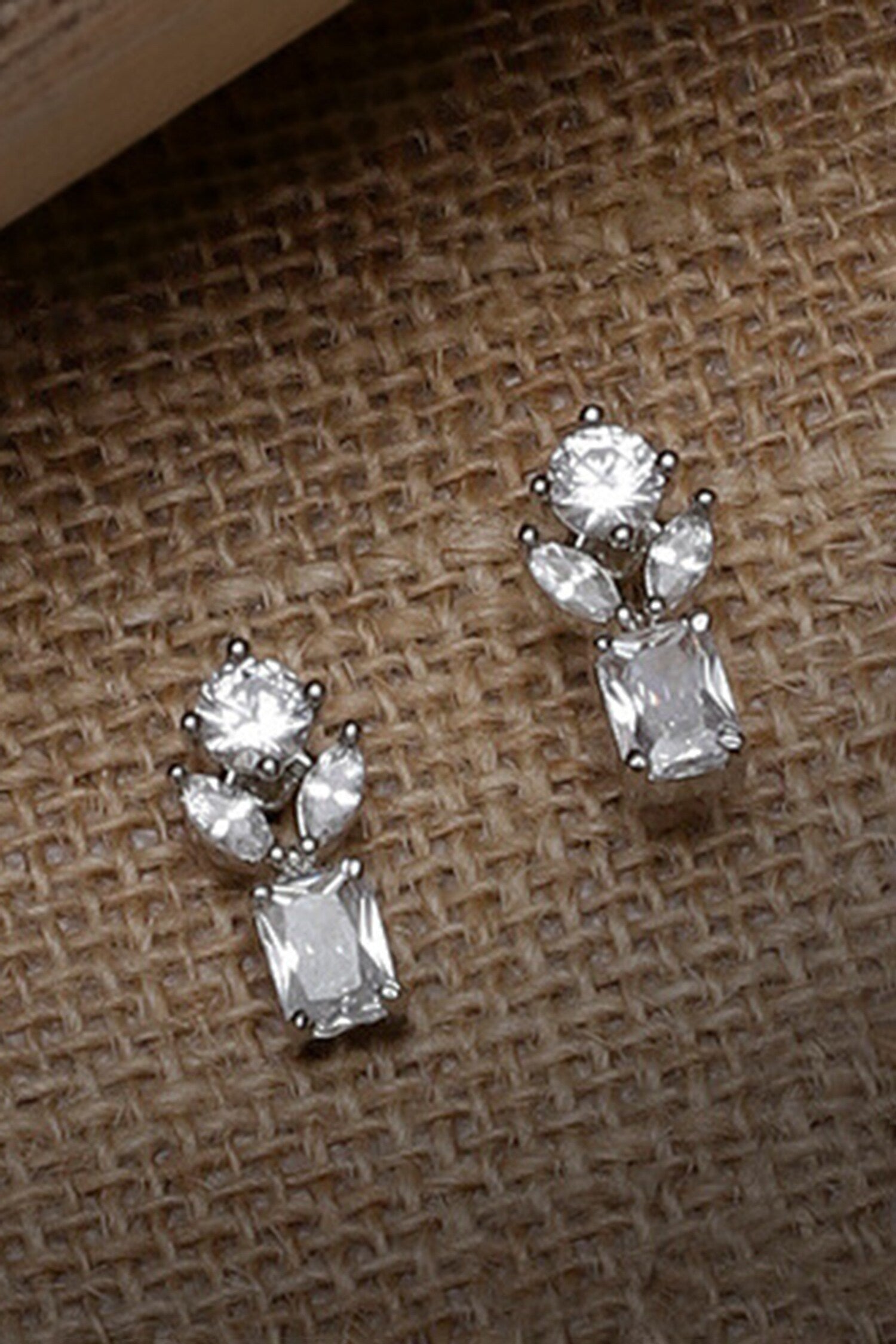 Khatta Floral Cluster Stud Earrings 