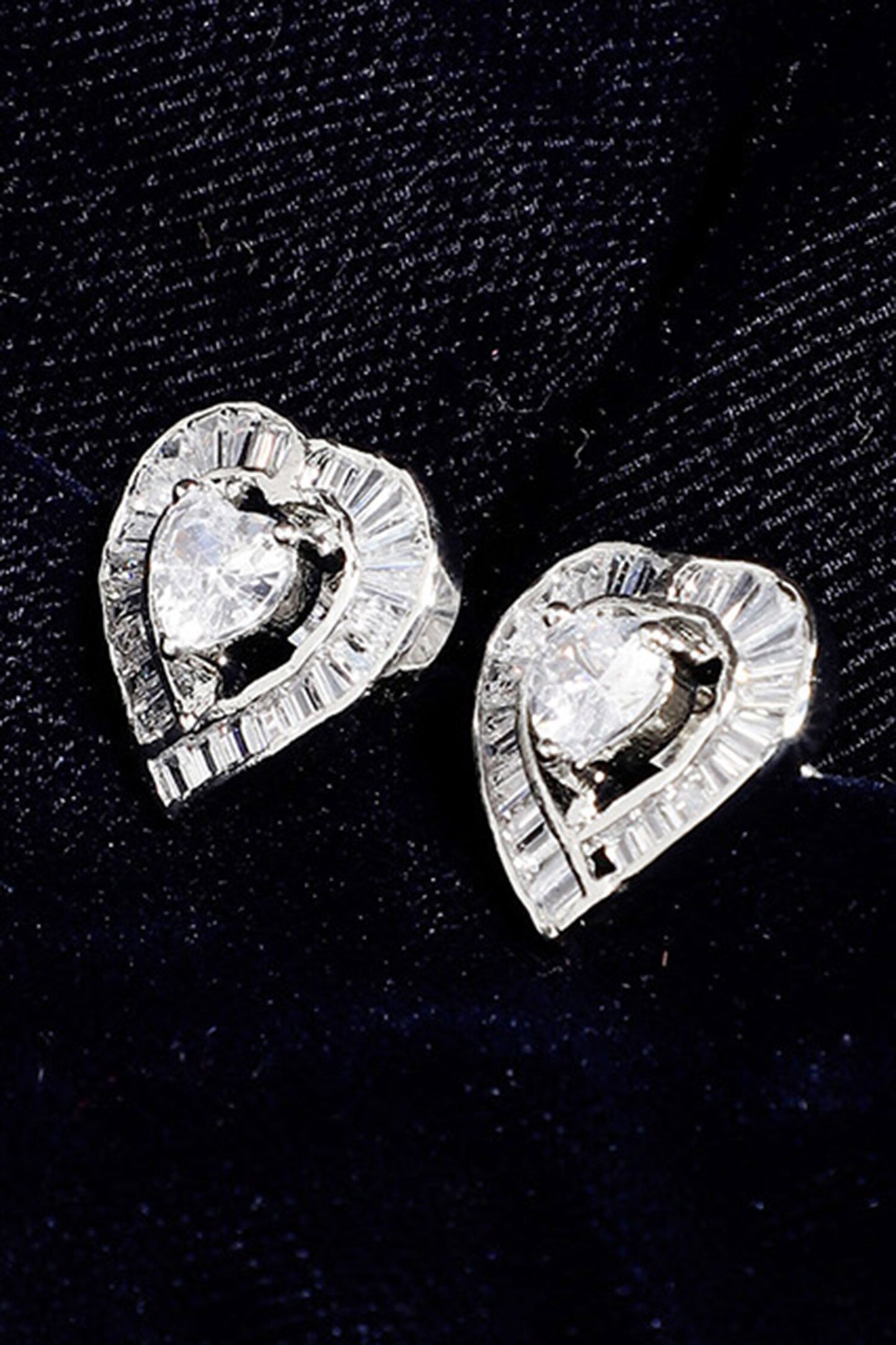 Kali Heart Stud Earrings 