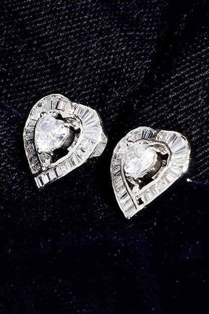 Kali Heart Stud Earrings 