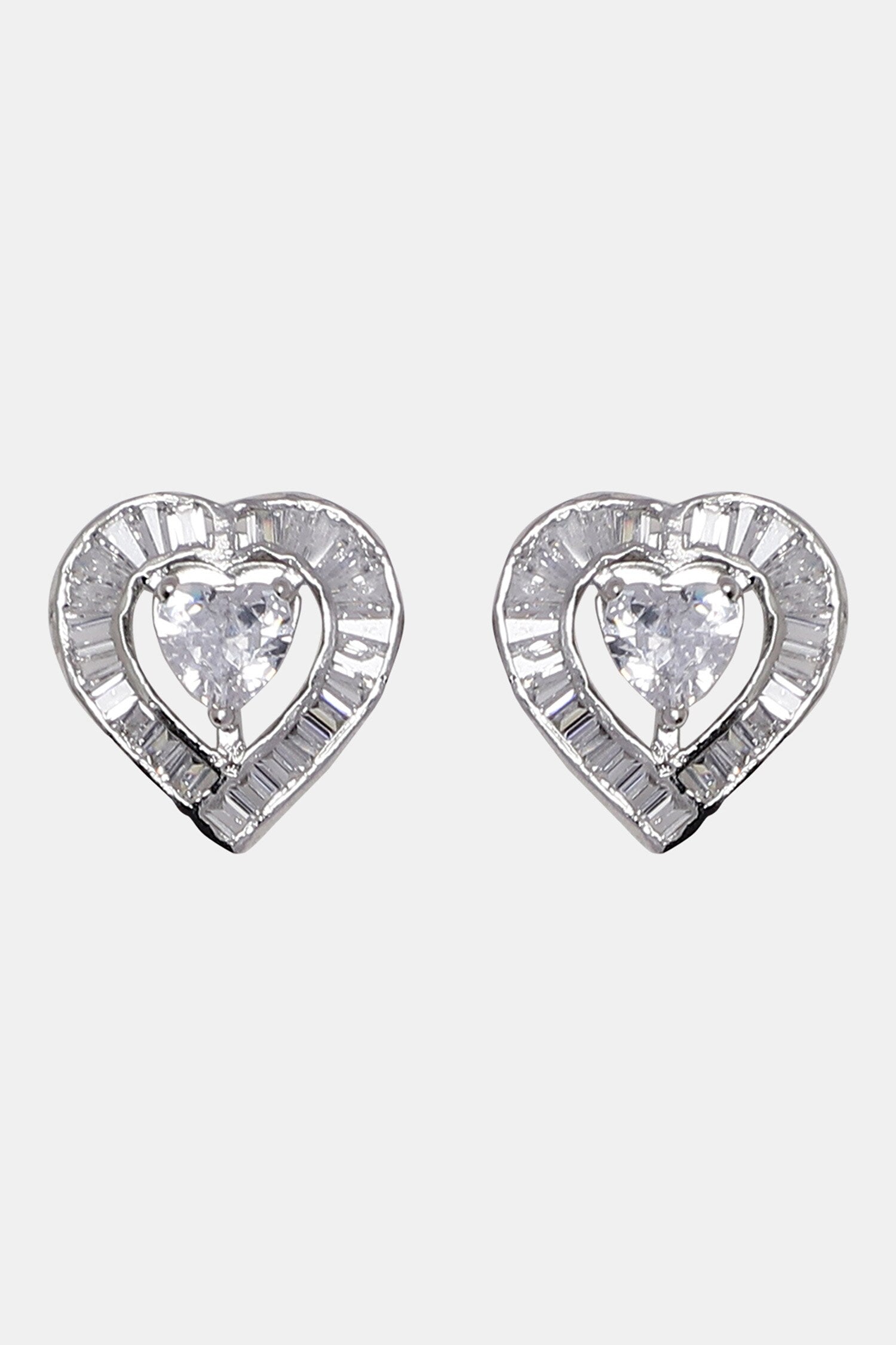 Kali Heart Stud Earrings 